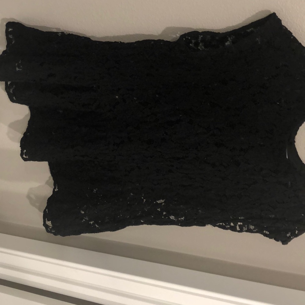 Halogen Lace Flutter Top